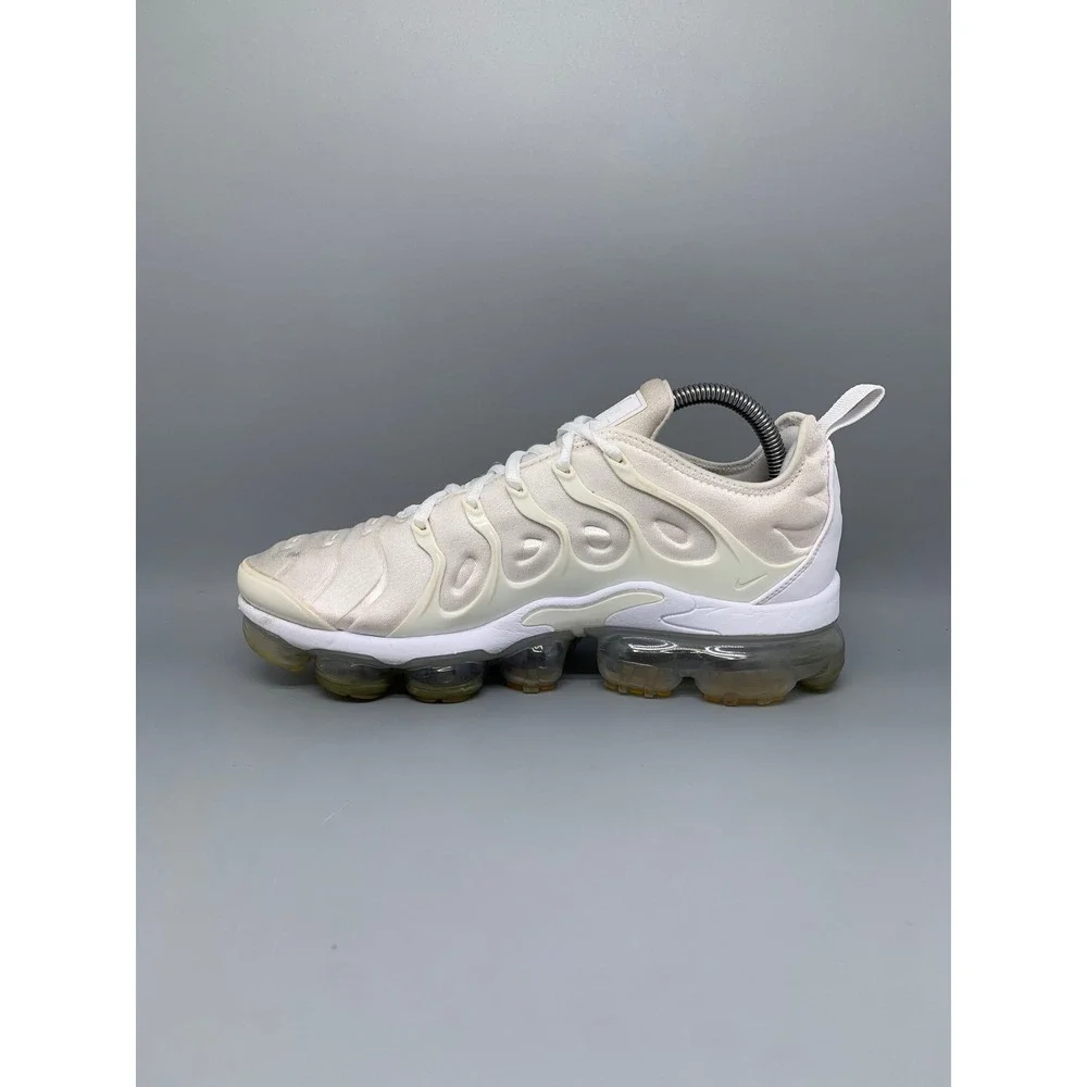 Nike Air VaporMax Plus Sail White Running Shoes 924453-100 Men's Sz 8